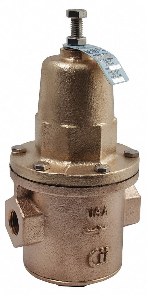 Water Pressure Reducing Valve 1-1/4 in