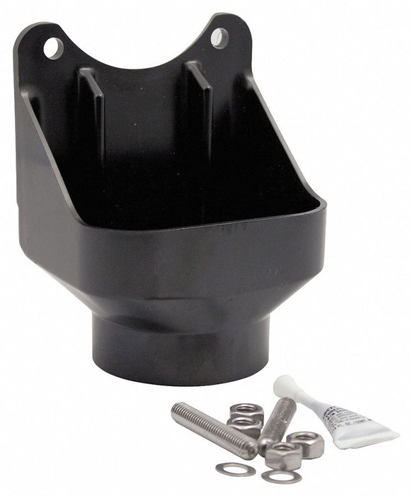 Air Gap Drain Kit 2 In NPT ABS Plastic