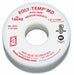 Thread Sealant Tape 1/2 W White