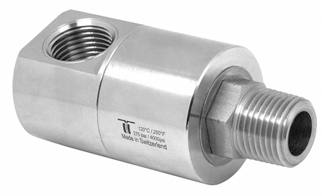 Rotary Union 4.09 L Brass RH