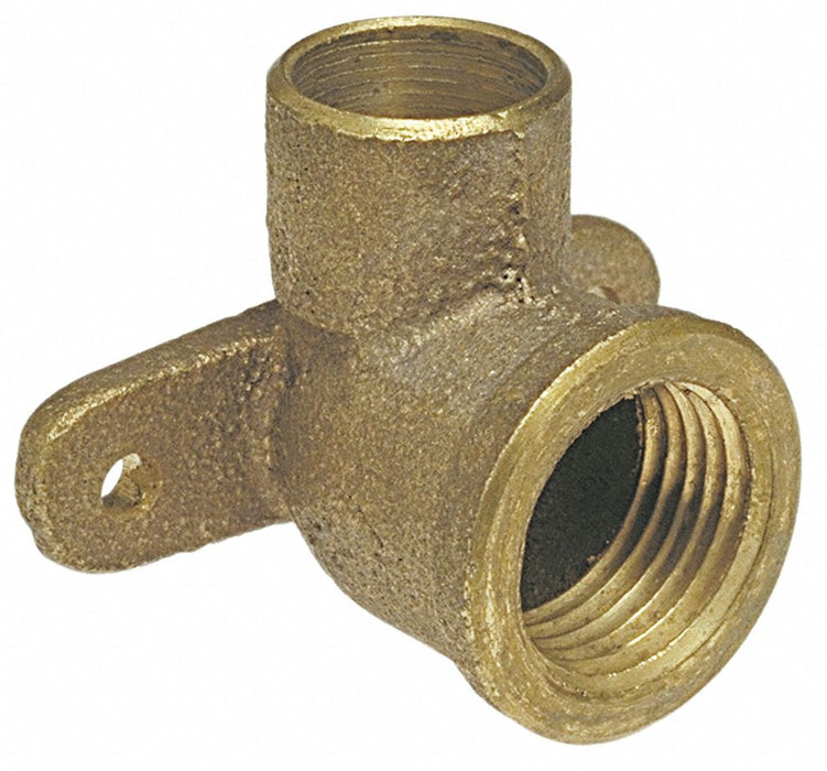 Elbow Bronze Cup 1/2 in FNPT 3/8 in