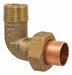 Elbow Bronze Cup 3/8 in MNPT 3/8 in