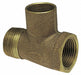 Tee Bronze FNPT3/4 MNPT3/4 Cup3/4 