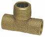 Tee Bronze Cup1/2 Cup1/2 MNPT1/2 