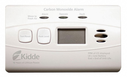 CO2 Alarm 3V Alkaline Electrochemical