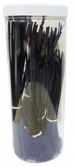 Cable Tie Kit Black 650 Pc