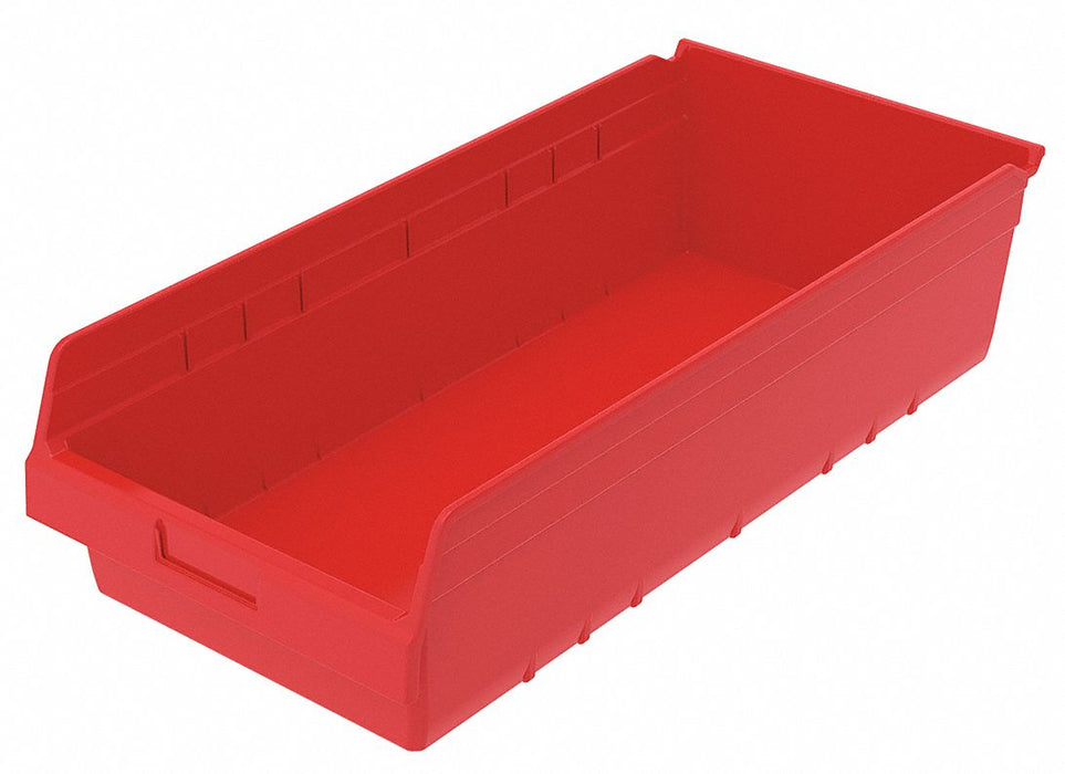 H2370 ShelfBin 23.625inL 11.125inW Plastic