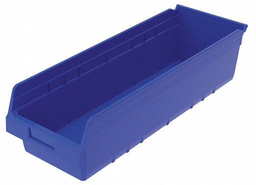 H2373 ShelfBin 23.625inL 8.375inW Plastic