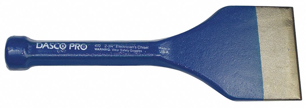 Electrician Chisel 8 in 2-3/4 in Tip