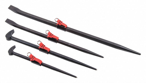 Pry Bar Set 12in. to 24in. L 4-Piece