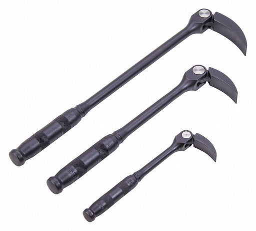 Pry Bar Set 3 pcs. Steel 5/8in.W