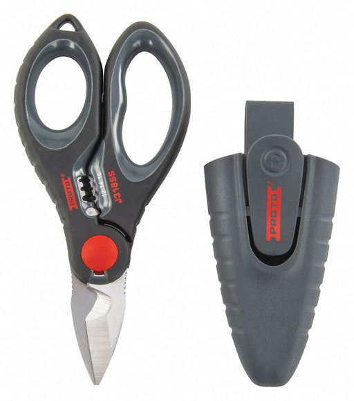 Electricians Scissors Black 6-7/64in.L