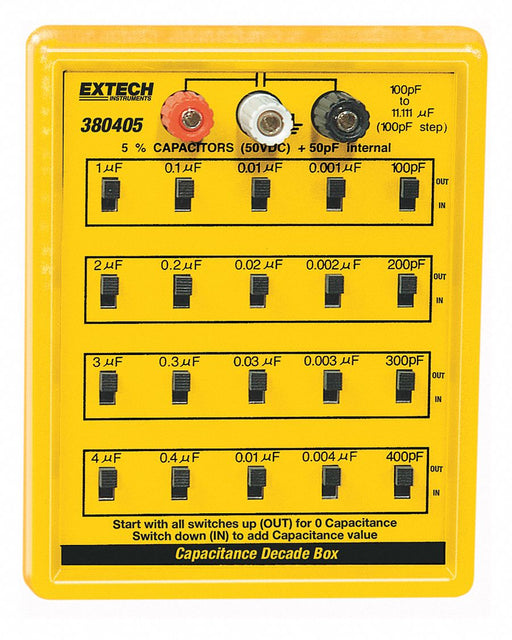 Capacitance Decade Box 5 Decades