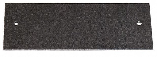 Blank Cover Plate Gray Steel 2 x 5-1/2 