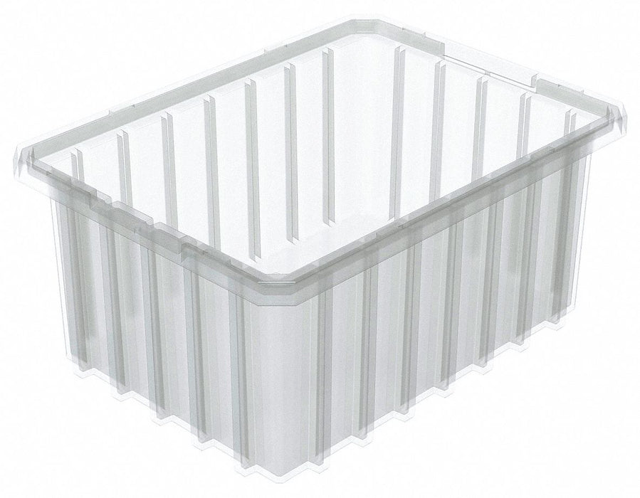 Divider Box Clear Polymer 12