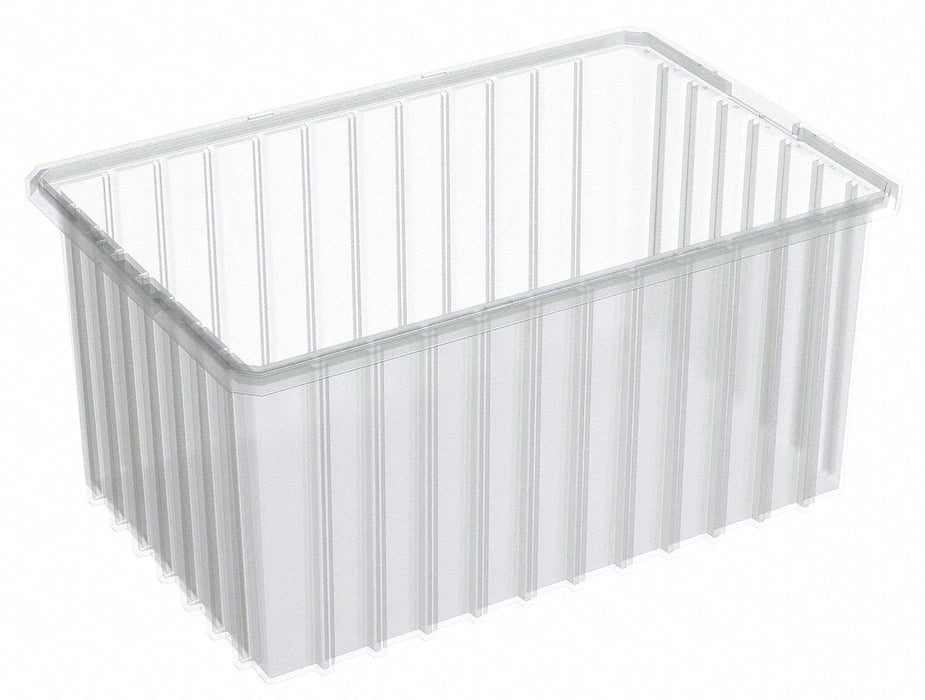Divider Box Clear Polymer 18