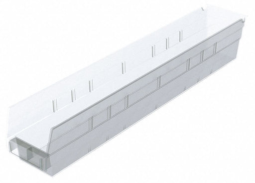 ShelfBin 23.625inL 4.125inW Plastic
