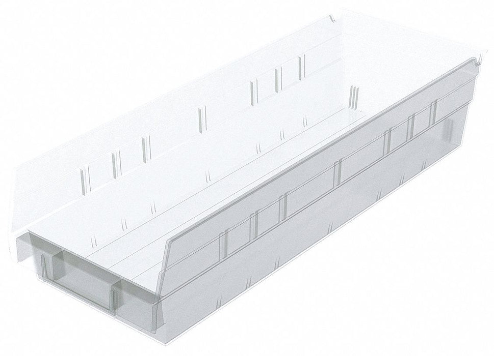 ShelfBin 17.875inL 6.625inW Plastic