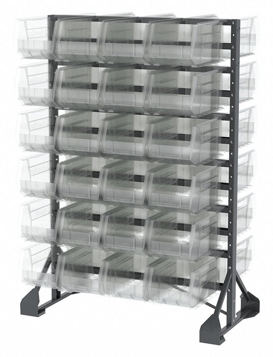 BinRailFlrRck 30inx54inx36in LdCp 41 lb