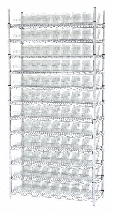 D5527 Bin Shlvng 14inx74inx36in Clear
