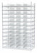 Bin Shlvng 24inx74inx48in Clear