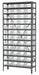 Bin Shlvng 12inx79inx36in Clear