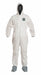Hooded Coveralls 4XL White SMS PK25