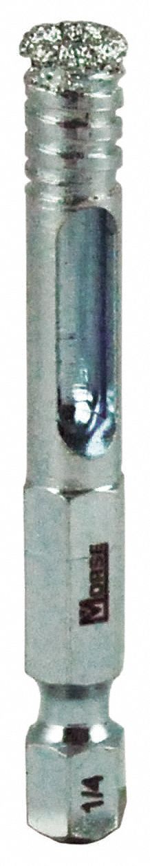 Hole Saw Diameter 1/4 Diamond Grit