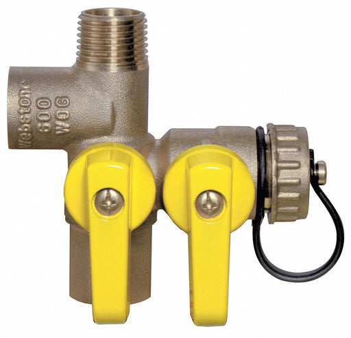 Expansion Tank Valve 1/2 in Brass