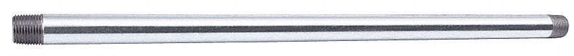 Pipe 1-1/4 10 ft Galv Steel