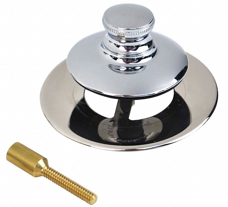 DrainStopper Dia.2-7/8 Plstic SS Chrome