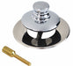 DrainStopper Dia.2-7/8 Plstic SS Chrome