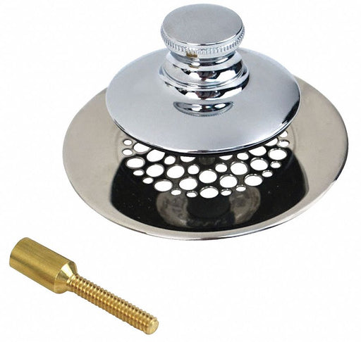 DrainStopper Dia.2-7/8 Plstic SS Chrome