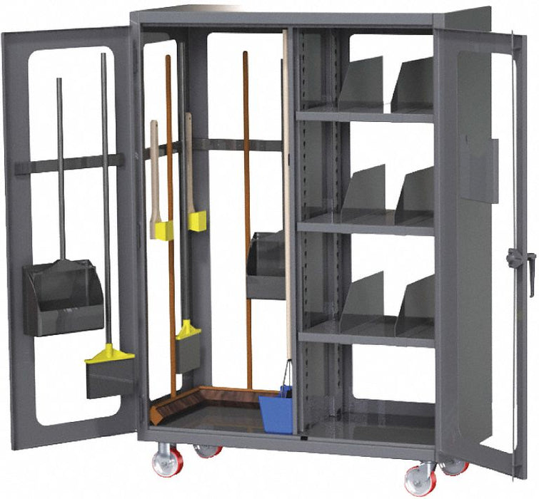 Strg Cab 78 x54 x24 Charcoal 3Shlv