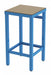SqrStl Square Tube Frame Chrcl Gry 26 H