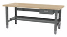 Workbench Butcher Block 72 W 30 D