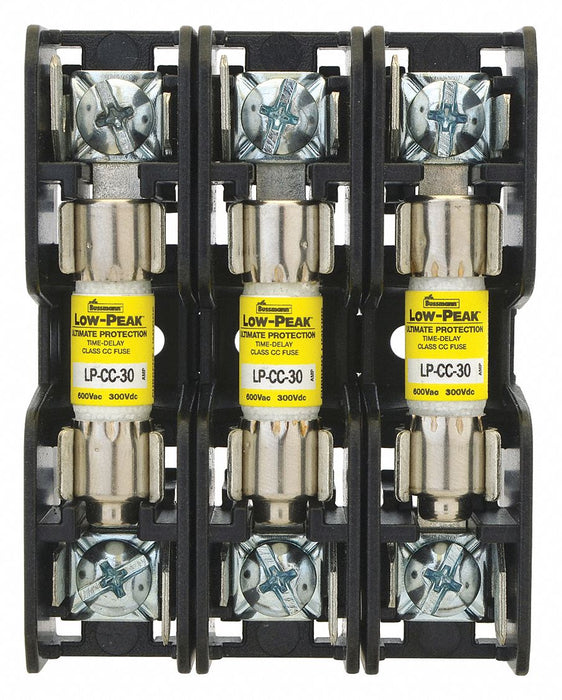 Fuse Block 0 to 30A CC 3 Pole