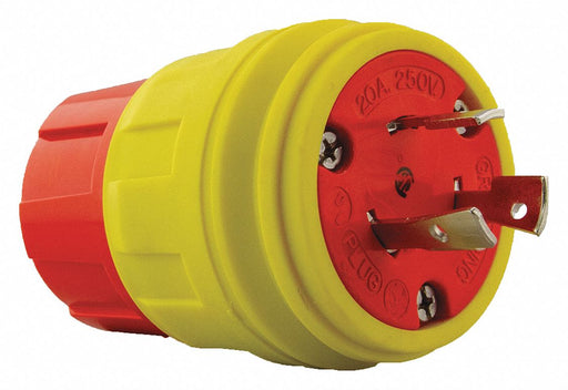 WT LckPlg 20 A Yellow Elastmr 3Blds