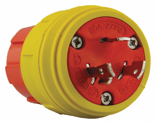 WT LckPlg 20 A Yellow Elastmr 3Blds