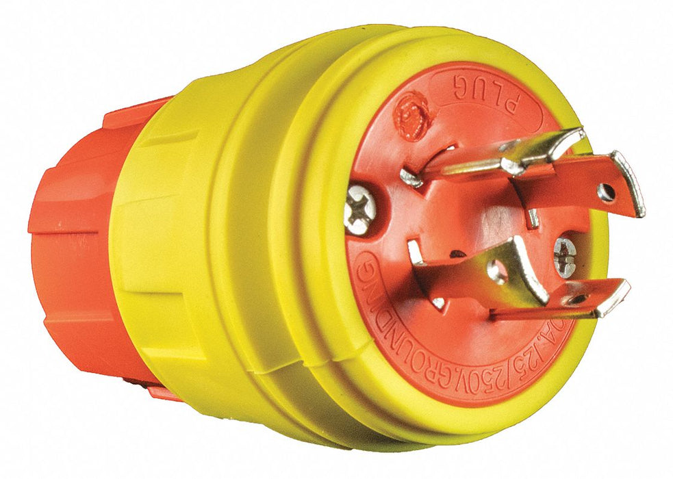 WT LckPlg 20 A Yellow Elastmr 4Blds