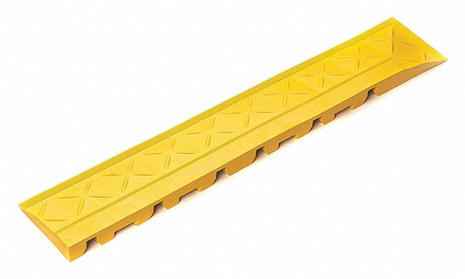 Ramp with Corner Yellow 4 x 22 PK2