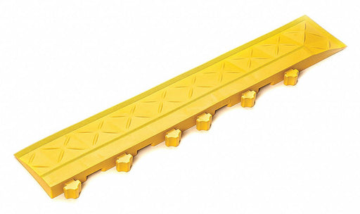 Ramp with Corner Yellow 4 x 18 PK2
