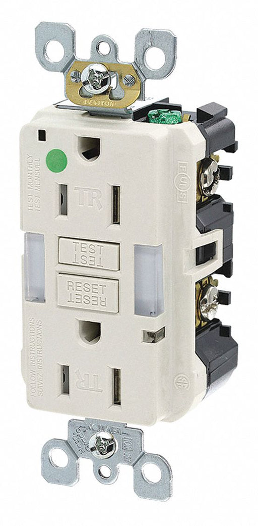 GFCI Receptacle Indoor 125V AC 1 hp