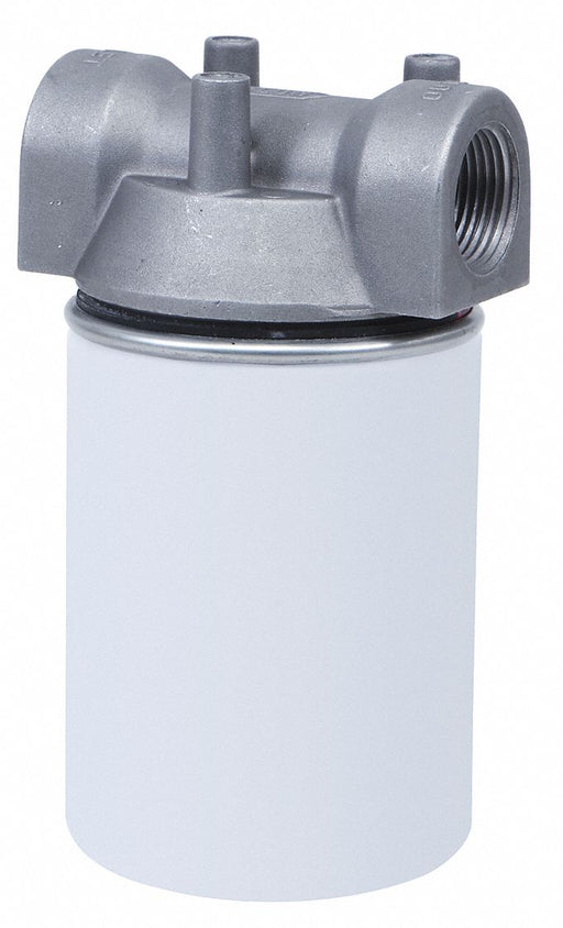 Filter Housing 7 3/4 H 4 1/8 Dia White