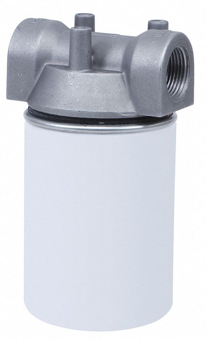 Filter Housing 7 3/4 H 4 1/8 Dia White