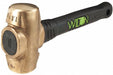 Sledge Hammer 16 in L Brass 8 lb.