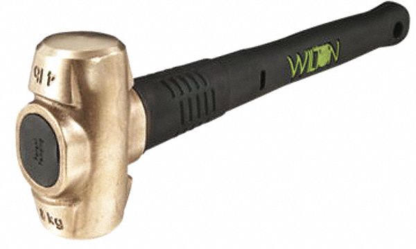 Sledge Hammer 30 in L Brass 8 lb.