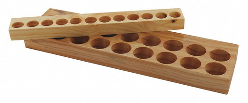 Wooden Collet Holding Tray TG75 Holds 43
