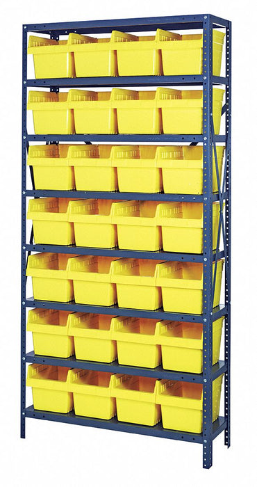 G7420 Bin Shlvng 12inx75inx36in Yellow