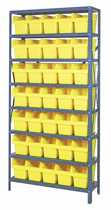 G7427 Bin Shlvng 18inx75inx36in Yellow